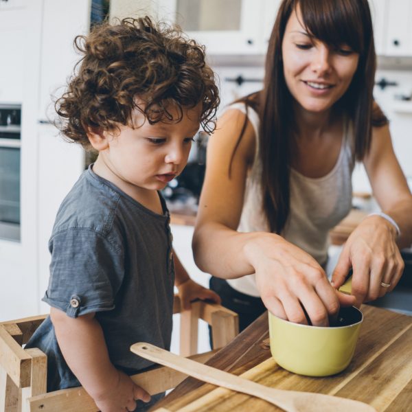 Small Chair Polished Without Arms – Montessori Materials, Learning