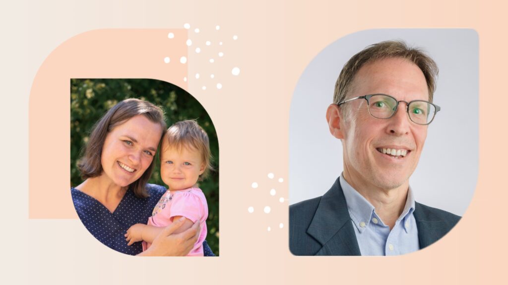 Adam Beck and a mother reading with her toddler, Guide and Grow video preview